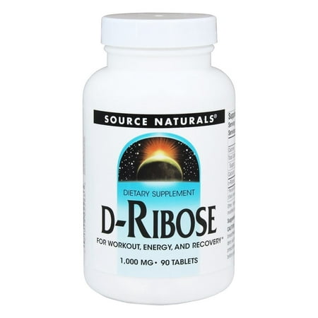 Source Naturals - D Ribose Powder 1000 mg. - 90