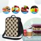 thumbnail image 4 of Disketp Cute Black Dog Bolsa Térmica Estampada para Almuerzo, Lonchera para Hombres y Mujeres Adultos, 4 of 7