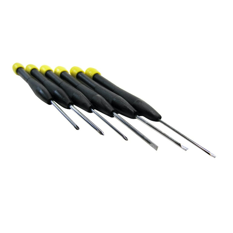 6pc Precision Small Phillips Flat Head Screwdriver Set Glasses Electronics Tool 6pc Precision Small Phillips Flat Head Screwdriver Set Glasses Electronics Tool