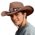 thumbnail image 5 of Western Classic Western Cowboy Hat for Outdoor Wear and Everyday Style Crafted Party Ready Accessory, 5 of 5