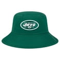 thumbnail image 2 of Men's New Era Green New York Jets Main Bucket Hat, 2 of 4
