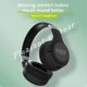 thumbnail image 5 of Music Headset Wireless BT Over Ear Headphones Foldable Lightweight Long Life Headset For Phone Computer, 5 of 5