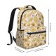 thumbnail image 2 of Disketp Honey Honeycomb Mochila Estampada para Hombre y Mujer – Mochila Ligera Clásica con Múltiples Bolsillos para Universidad, Trabajo y Viajes-One Size, 2 of 5