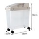 thumbnail image 3 of Contenedor de almacenamiento de cereales BLESIY con Polea Café, 3 of 8