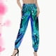 thumbnail image 2 of pantalón largo de estilo hip hop callejero, brillante, para deportes y tiempo libre, para mujer, elegante, holgado, transpirable, para niña y mujer., 2 of 6