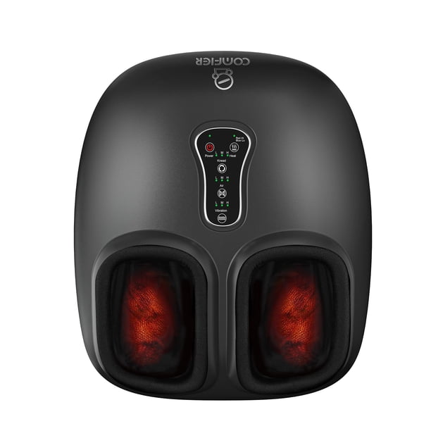Masajeador de pies COMFIER Shiatsu con calor, vibración y compresión