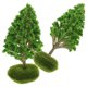 thumbnail image 1 of FENGGUIQU 2Ud Árbol Artificial Verde Para Accesorios De De Arena Y Creativa, 1 of 6