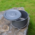 thumbnail image 4 of Aluminum Alloy Camping Picnic Hanging Pot Large Capacity Outdoor Tableware Cookware Hiking Cooking Pots for Campfire Equipment, 4 of 17