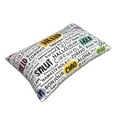 thumbnail image 3 of Balery Hello Bedding Queen Pillow Cases - Envelope Closure - Soft Brushed Microfiber Fabric - Shrinkage and Fade Resistant Pillow Cases-16"x24", 3 of 9
