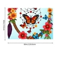 thumbnail image 3 of RKSupls Tapestry Wall Hanging Art, Butterfly Floral Dreamcatcher Boho Colorful Tapestry Decoration for Daily Bedroom, Dorm, Living Room, Apartment Hallway Home Decor, 3 of 5