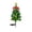 B, variant on Solar Cedar Tree Christmas Garden Lights - 33" Decorative Solar Xmas Tree Stake Lights with Top Star & Red Bow, Outdoor Waterproof Pathway Lights for Garden, Patio, Yard Decoration