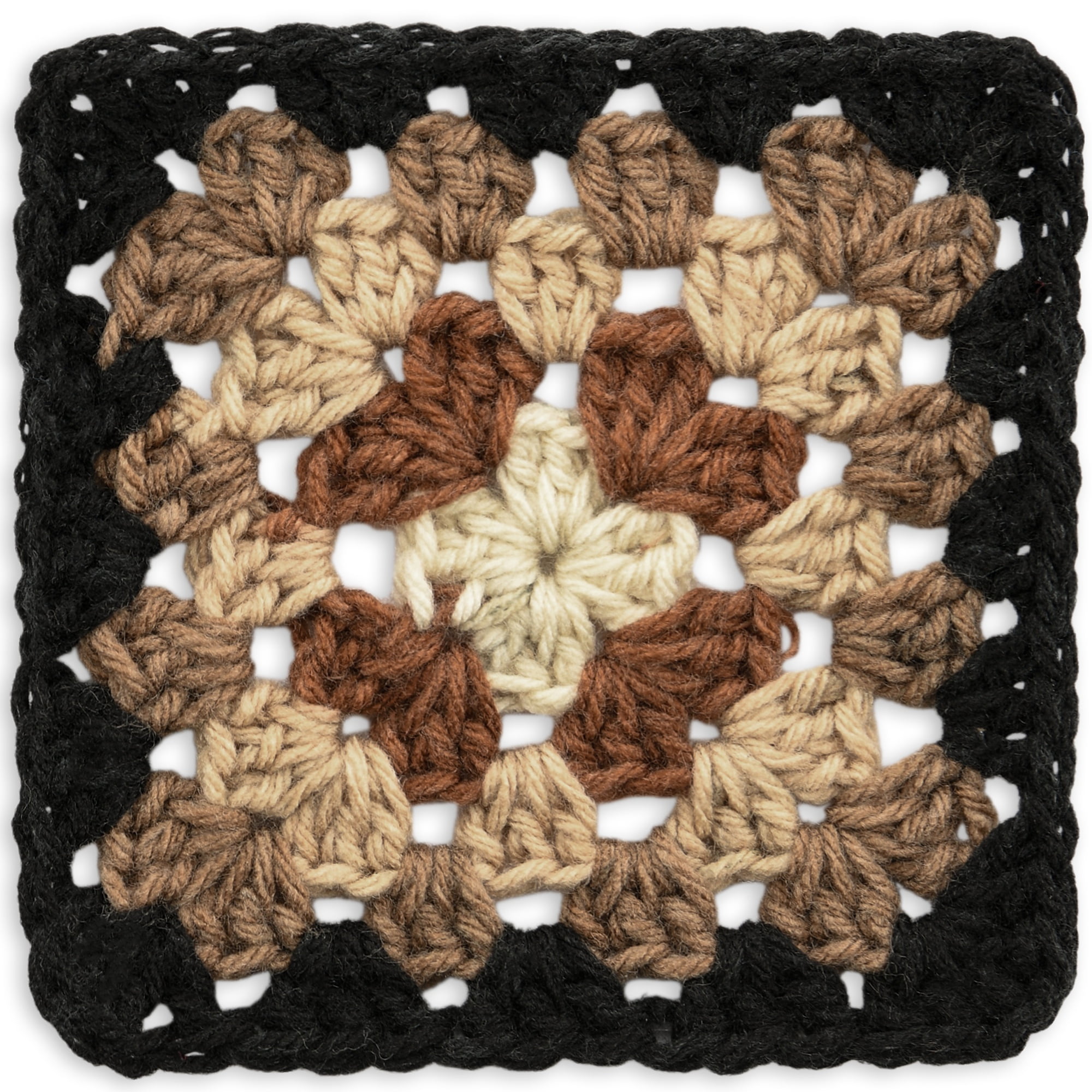 Red Heart® Granny Square™ #4 Med Acrylic Yarn, Blk-espresso 250g 417yd (3Pk)