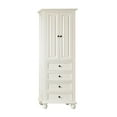 thumbnail image 3 of AVANITY  Thompson 24 Inch French White Finish Linen Cabinet - 24"W x 68"H - 24"W x 68"H, 3 of 4