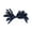 1 Pack, variant on Girls Navy Ribbon Hair Bow, 4.5 inches Wide, Curly Korker Style (1) - Youth