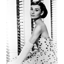 Audrey Hepburn Lovely Pose 1950's 24x36 Classic Hollywood Poster