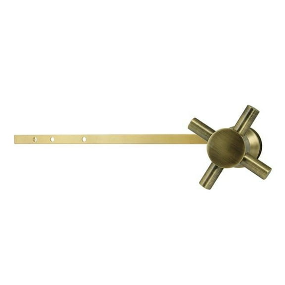 Kingston Brass KTDXD3 Concord Universal Front or Side Mount Toilet Tank Lever, Antique Brass