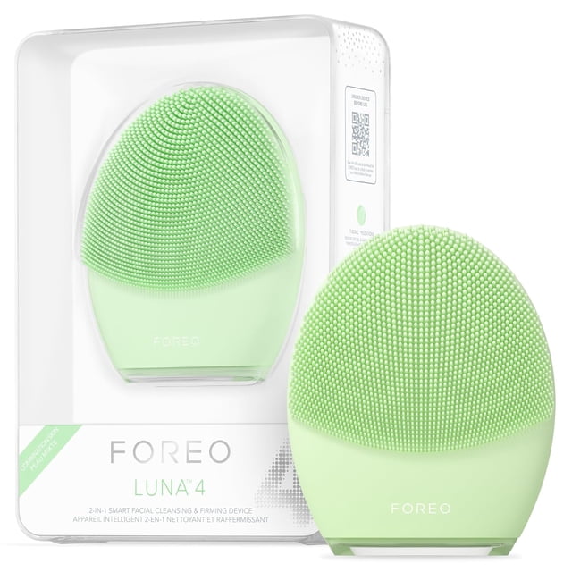 FOREO LUNA 4 2-in-1 Smart Facial Cleansing & Firming Device - Open Box