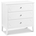 thumbnail image 1 of Davinci Chloe Régence 3 Tiroirs Moderne Bois de Pin et MDF Commode en Blanc, 1 of 8
