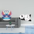 thumbnail image 2 of Escultura de cisne acrílico, centro de mesa con forma de panda, reloj de pared, decoración moderna y bonita para el hogar, sala de estar, oficina, est, 2 of 8