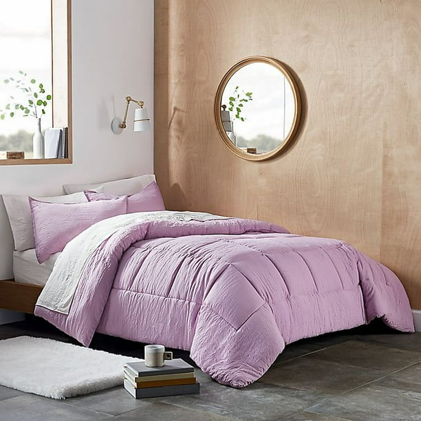 Ugg Devon 3 Piece Reversible Full Queen Comforter Set In Lavender Walmart Com Walmart Com