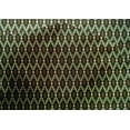thumbnail image 4 of oneOone Cotton Silk Fabric Ethnic Geometric Flame Stitch Print Fabric By Yard 42 Inch Wide, 4 of 4