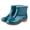 Green, variant on Rain Boots Women Waterproof PVC Rubber Ankle Boot Outdoor Gardening Work Shoes Low Heeled Casual Rain Shoes Green Size 6