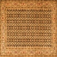 thumbnail image 1 of Ahgly Company Indoor Square Persian Orange Traditional Area Rugs, 7' Square, 1 of 1