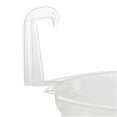 thumbnail image 2 of Curtis Wagner 10" Clear Hanging Basket Drip Pan Saucer (10-Pack), 2 of 9