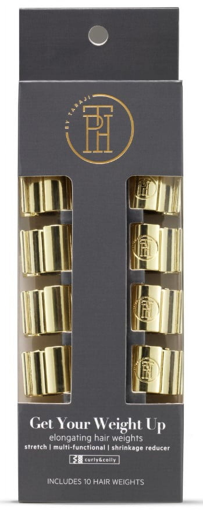 (2 pack) TPH By Taraji Get Your Weight Up Hair Weights (10 Pack)