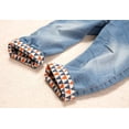 thumbnail image 3 of KIDSCOOL SPACE Baby Denim Overall,Hooded Little Kid Jean Jumper,Light Blue,3-4 Years, 3 of 5