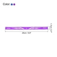 thumbnail image 2 of Unique Bargains 9.8'x0.7' Badminton Racket Head PU Protector Sticker Racquet Guard Tape, Blue/Purple 4 Pack, 2 of 6