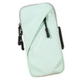 thumbnail image 4 of Bolso del brazalete del teléfono, pulsera del teléfono, bolso del tenedor del teléfono, bolso del brazo de los deportes, bolso de los brazaletes del g Verde claro, 4 of 8