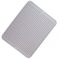 thumbnail image 4 of Heat Resistant Silicone Table Mat Foldable Counter Top Pad Table mat Home Kitchen Placemat, 40x30cm, Light Gray, 4 of 9