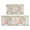Pioneer Flower Floral-2, variant on Pioneer Flower Floral Print Pattern Kitchen Rugs Sets Of 2, Anti Fatigue Non Slip Washable Floor Mats for Kitchen Sink Laundry, 17X30 Inch   17X47 Inch