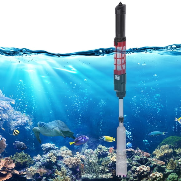 Cambiador de agua eléctrico automático para acuarios, HXS-01 Enchufe automático Extractor de lodos de excrementos de peceras Cambiador de agua eléctrico para acuarios Rendimiento de primer nivel