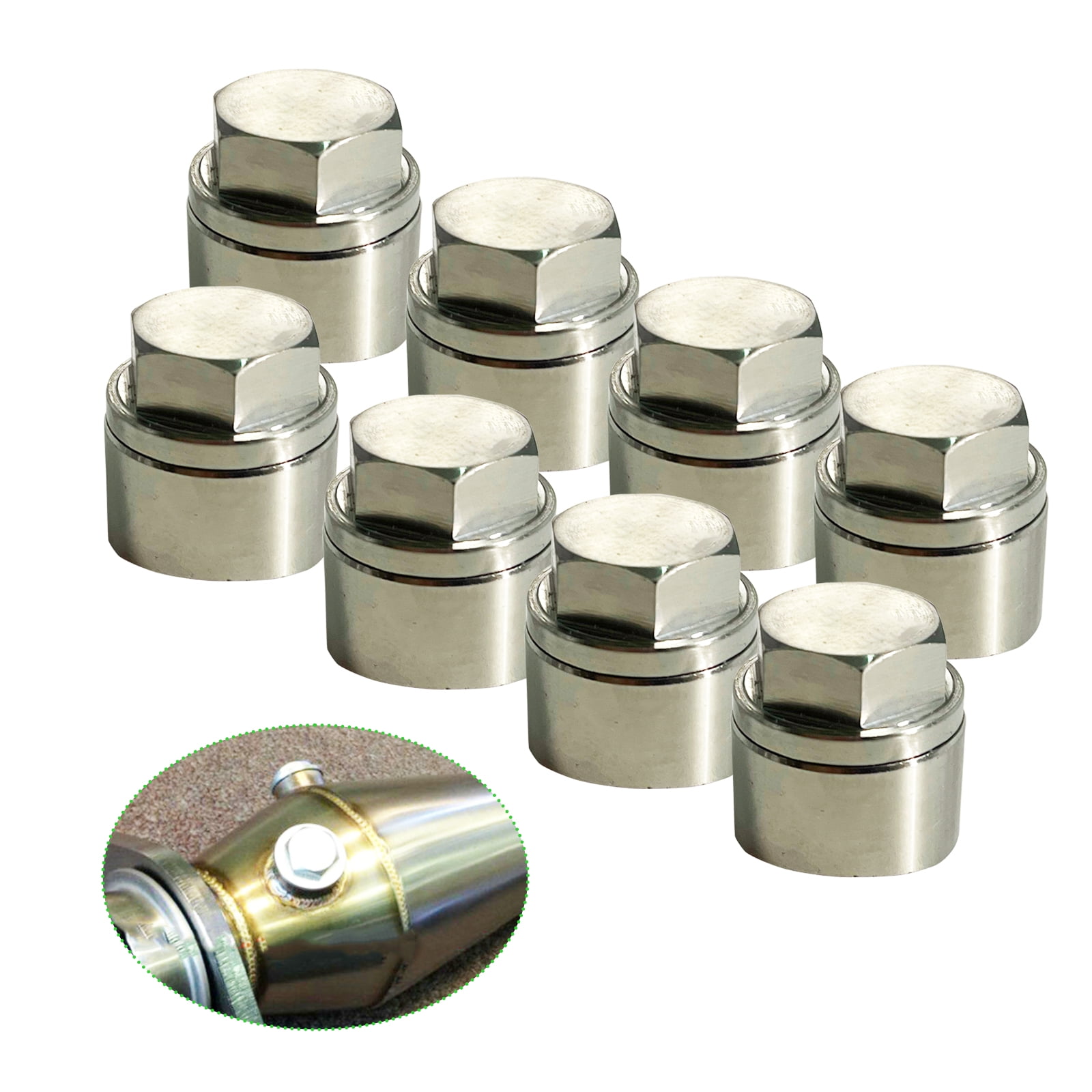 M18X1.5 O2 Oxygen Sensor Adapters (4 Sets)