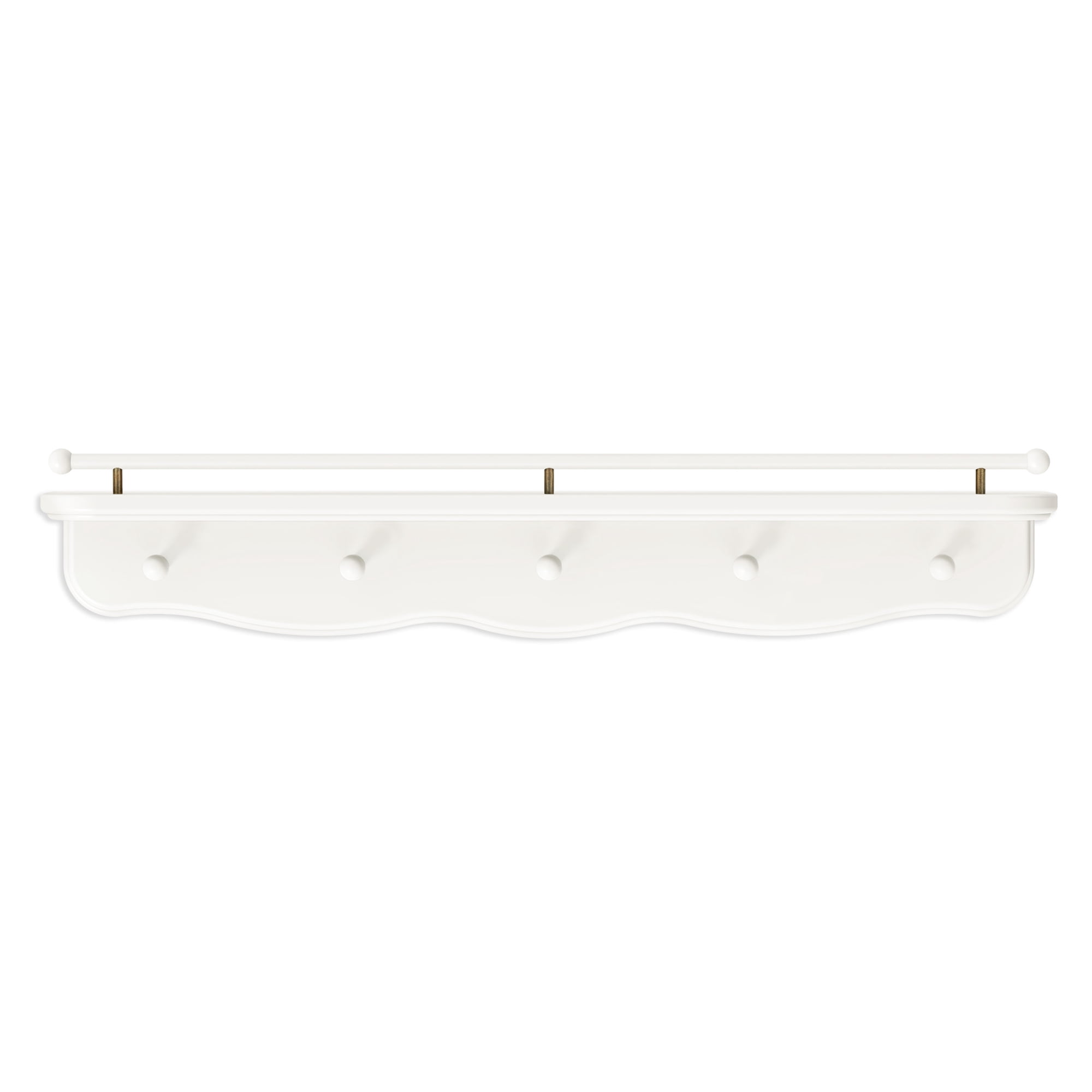 Namesake Kids Liberty 31" Wall Shelf with Hooks