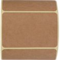 thumbnail image 2 of 2X3 Inch Natural Brown Kraft Stickers (300 Per Roll) - Rectangular Blank Stickers For Store Owners, Crafts, Organizing, 2 of 3