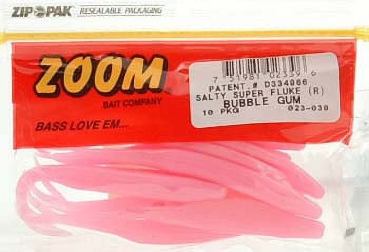 (2 pack) Zoom Super Fluke 5'' Bubble Gum 10pk
