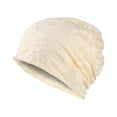 thumbnail image 1 of Qarigey Gorro de nailon y LICRA para mujer, gorros con estilo, accesorios ajustables para la cabeza, gorro de punto, tocado de otoño, azul Sombreros Beige Qarigey AP011230-06, 1 of 6