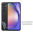 thumbnail image 1 of Película De Hidrogel Suave Delantera Y Trasera 3 En 1 Para Samsung Galaxy A54 A34 A14 LTE 4G 5G 2023 Protectora Completa Transparente Protector De Lente De Cámara De Pantalla No Vidrio, 1 of 4