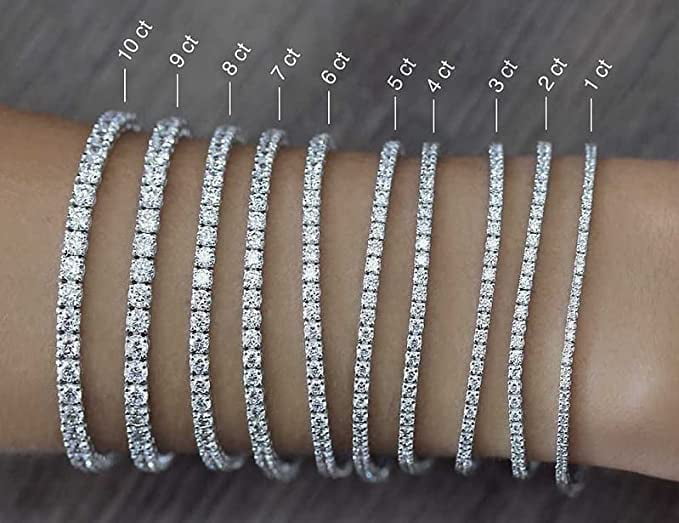 Diamond Bracelet 1/10 ct tw Round-cut Sterling Silver | Kay