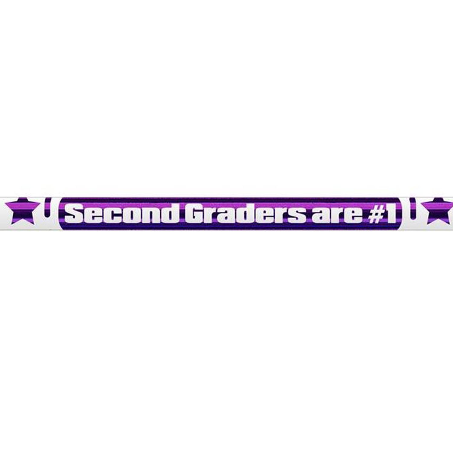 Musgrave Pencil Company 2nd Graders Are #1 Motivational Pencils, 12 Per Pack, 12 Packs