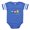 Royal Blue, variant on CafePress - Blood Donor Saved Cl - Cute Infant Baby Football Bodysuit