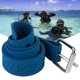 thumbnail image 1 of $$ TicfoxMXCinturón de peso de buceo duradero, correa de peso ajustable para esnórquel con hebilla de acero inoxidable de liberación rápida para buceo libre, pesca submarina TicfoxMX moderno, 1 of 8