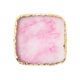 thumbnail image 1 of Resina Nail Art Plate Palette Ágata Textura Smooth Square Makeup Palette Multifuncional Portable Golden Edge Nail Art Display Holder Para Mujeres Pintura Artesanía Advancent CE003184-02, 1 of 7