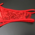 thumbnail image 5 of Womens Lace G-String Thongs Panties Underwear Low Rise T-Back Underpants, 5 of 8