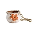 thumbnail image 3 of Hanging Planter Plant Pot Home Yard Decors Flower Pots Ceramic Planter for Railing, Indoor Plants,Fence,Garden,Outdoor Plants Flower Dia8cm H6.5cm, 3 of 8