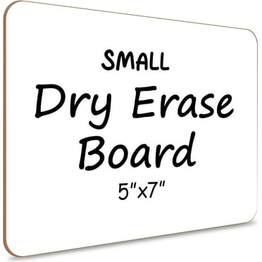 Small White Board Dry Erase Mini Whiteboard 5x7 Inch Small Dry Erase Board Marker Board Dry Erase Lapboards Handheld Personal White Boards for Students Small Whiteboard Office Kitchen