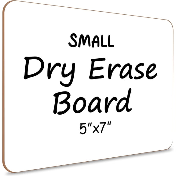 Small White Board Dry Erase Mini Whiteboard 5x7 Inch Small Dry Erase Board Marker Board Dry Erase Lapboards Handheld Personal White Boards for Students Small Whiteboard Office Kitchen
